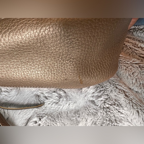 Brighton Hobo Barbados Handbag Bronzed Brown Pebbled Leather Braided PreLoved - Picture 6 of 15